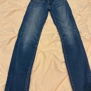 American Eagle Outfitters Dark Blue Skinny super hi-rise super stretch jegging